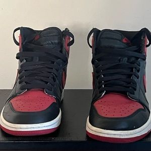 Air jordan 1 bred banned 2016 (used and no box)